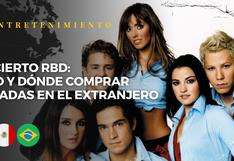 Concierto de RBD: cómo y dónde comprar entradas para sus conciertos en el extranjero