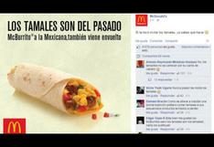 McDonald's genera polémica: "Los tamales son del pasado"