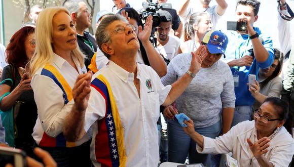 Henry Ramos Allup, líder del partido Acción Democrática y ex presidente de la Asamblea Nacional de Venezuela. (Foto: Reuters/Marco Bello)
