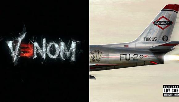 Eminem lanzó "Kamikaze", con tema para la cinta "Venom". (Fotos: Difusión)