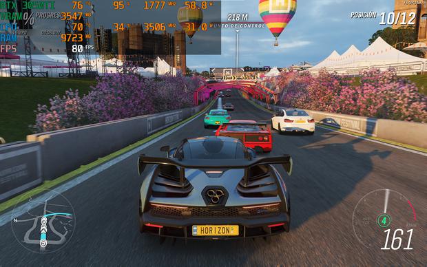 Forza Horizon 4 en la M16. (Captura de pantalla)