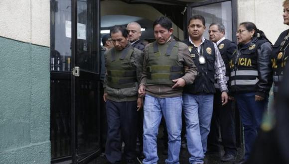 Los acusados SIGUEN detenidos en Nasca. (Foto: Anthony Niño de Guzmán / El Comercio)
