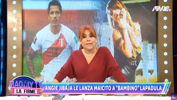 Magaly Medina sobre mensaje de Angie Jibaja a Gianluca Lapadula: “Debe estar debe aterrorizado”. (Foto: Captura de video)