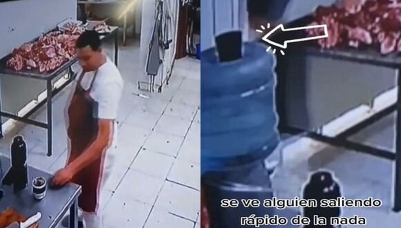 Un niño sin piernas pasa por la cocina sin ser detectado por los demás ¿es real? (Foto: @damyfredo/TikTok)