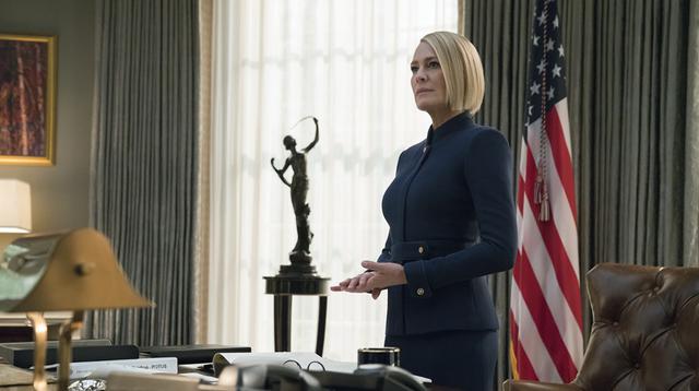 Claire Underwood (Robin Wright) en escena de la temporada final de "House of Cards". (Foto: Netflix)