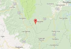 Sismos sacudieron varias regiones del Perú en menos de una hora