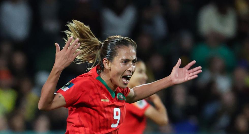 Marruecos derrotó a Colombia y clasificó a octavos de final del Mundial Femenino. (Foto: AFP)