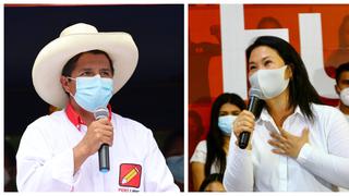 Pedro Castillo y Keiko Fujimori: mensajes en el tramo final