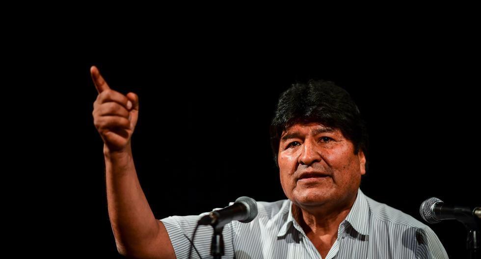 El expresidente de Bolivia, Evo Morales. AFP