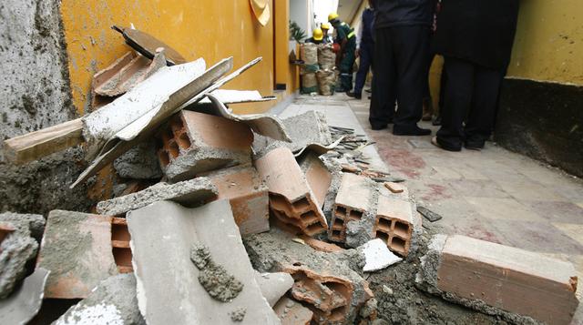 San Miguel: así quedó casa afectada por derrumbe de pared - 1