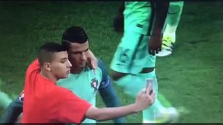 Cristiano Ronaldo y su gran gesto con voluntario de la UEFA