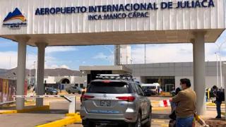 Puno: MTC dispone cierre temporal del aeropuerto de Juliaca hasta el domingo 29 de mayo