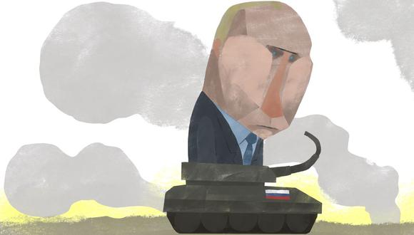 "Todo parece indicar que la decisión de Vladimir Putin de invadir Ucrania fue precipitada y que ha llevado a toda Europa Occidental a cerrar filas". (Ilustración: Víctor Aguilar Rúa)