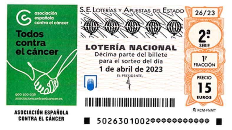 Lotería Nacional: comprobar resultados y décimos del Sorteo Extraordinario de hoy 1 de abril