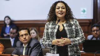 Cecilia Chacón solicitará integrar la Comisión de la Mujer