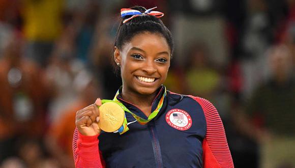 ​Simone Biles ganó cuatro medallas de oro en los Juegos Olímpicos Río 2016. (Foto: AFP)