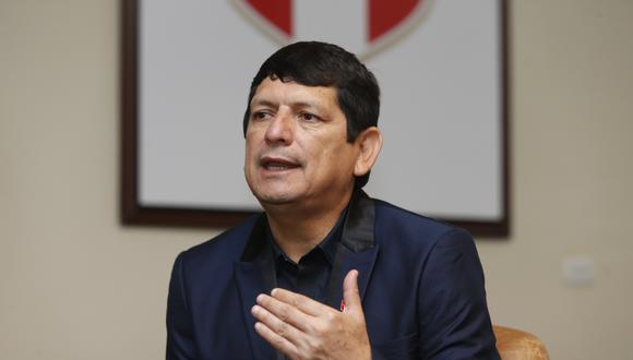 Agustín Lozano se refirió a la decisión del TAS en el caso de Binacional. (Foto: GEC)