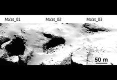 Misión Rosetta observa por primera vez actividad en pozos del cometa 67P