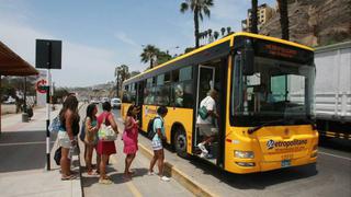Metropolitano suspende hoy su ruta a la Costa Verde por inicio del Dakar