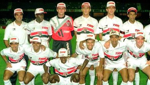 El equipo alternativo de Sao Paulo que se coronó en la Conmebol 1994. (Foto: Sao Paulo).