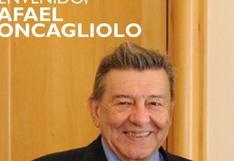 Rafael Roncagliolo será profesor en la Escuela de la Gobierno de la PUCP