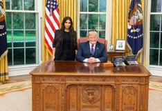 Trump recibe a Kim Kardashian en la Casa Blanca para hablar de cárceles