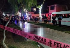 Trujillo: padre y sus dos hijos fueron asesinados a balazos en plena vía pública