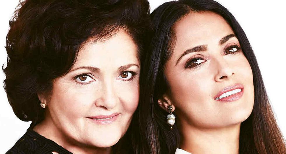 Salma Hayek posó con su madre para conocida revista, a propósito de las celebraciones por el Día de la Madre en varios países del mundo. (Foto: revista Hola! USA)