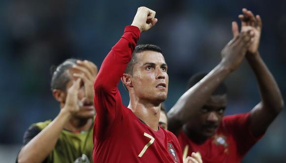 Cristiano Ronaldo fue elegido la figura del partido entre Portugal y España en el Mundial Rusia 2018. (Foto: AP).