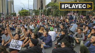 Brasil: persisten protestas por alza de tarifas de transporte