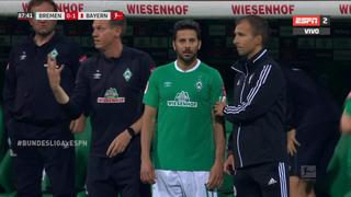 Bayern Múnich vs. Werder Bremen: Claudio Pizarro ingresa en los últimos minutos para buscar el empate