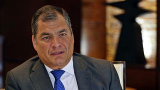 Ecuador retira seguridad al ex presidente Rafael Correa