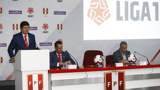 Liga 1: FPF anuncia fecha y hora para el sorteo del fixture