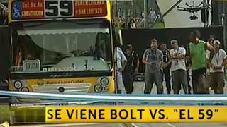 La decepcionante carrera que ganó Usain Bolt al Metrobus de Argentina