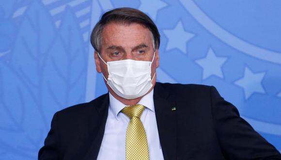 El presidente de Brasil, Jair Bolsonaro, asiste a una ceremonia en el Palacio Planalto en Brasilia, Brasil. (Foto: REUTERS / Adriano Machado).