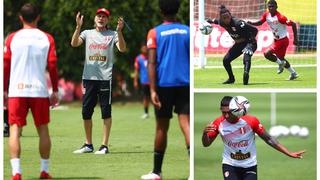 Ricardo Gareca exige al máximo: así fue el último entrenamiento de Perú | FOTOS