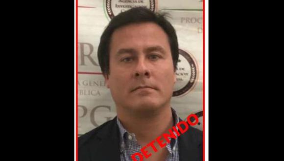 Edgar Paz Ravines fue detenido en México en noviembre del 2018. (Ministerio del Interior)