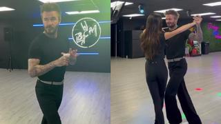 ¿Cómo bailan salsa, Victoria y David Beckham?