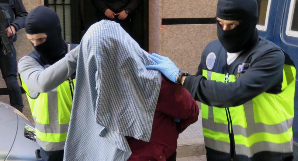 Uno de los 7 yihadistas detenidos por la policía española. (Foto: EFE)