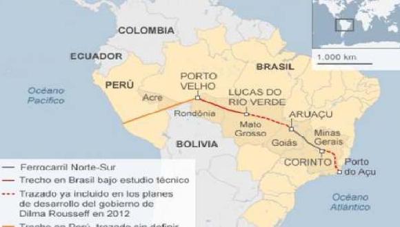 Bolivia recibe apoyo alemán para tren bioceánico sin Perú