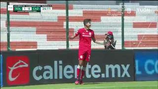 Toluca vs. Cruz Azul: Haret Ortega debuta y anota el 1-0 de los ‘Diablos Rojos’ | VIDEO