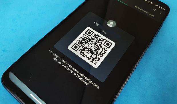 This way, using your QR code, you can add people without asking for their number.  (Photo: Computerhoy)