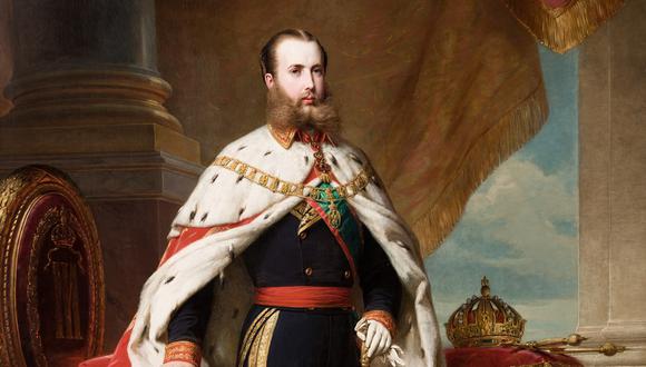 Retrato de Maximiliano I de México (Pintura de Albert Gräfle)