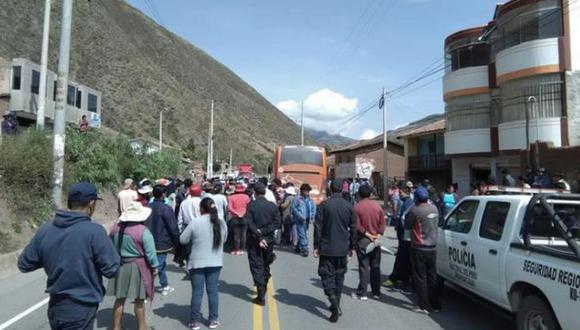 Escolar murió tras ser atropellado en la vía Cusco-Arequipa