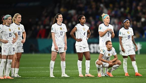 La selección de Estados Unidos quedó eliminada del Mundial de Fútbol Femenino tras perder por penales contra Suecia | Foto: EFE/EPA/JOEL CARRETT