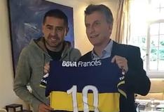 Boca Juniors: Mauricio Macri tuvo reencuentro con Juan Román Riquelme