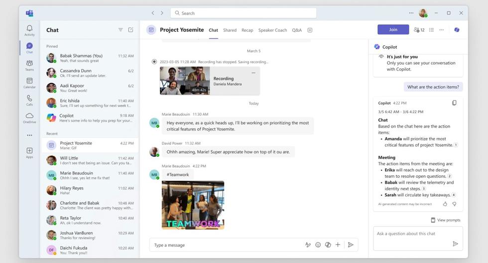 Microsoft’s Copilot for Teams Upgraded: Streamlining Collaboration in Meetings, Chat Messaging, and Calls