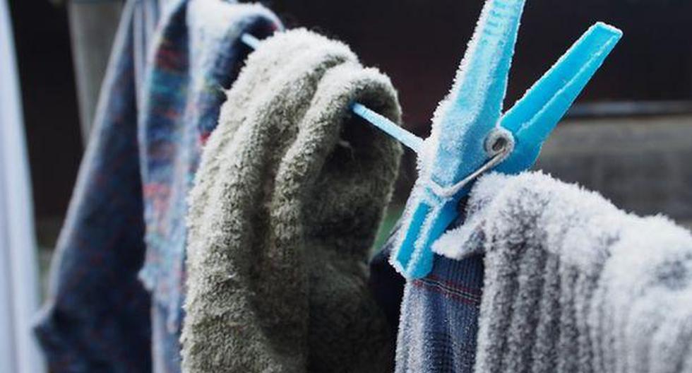 Cómo secar la ropa en invierno