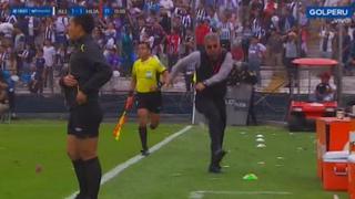 Alianza Lima vs. Sport Huancayo: Pablo Bengoechea desfogó su ira en zona técnica tras el empate visitante | VIDEO