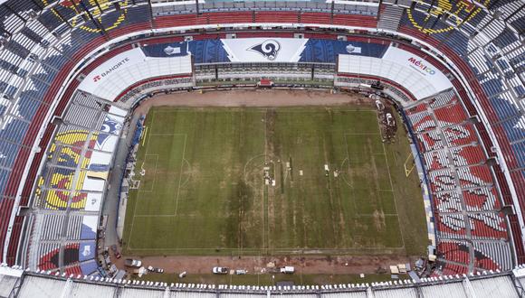 La NFL decidió cancelar el juego en México debido al mal estado del campo | Foto: AP